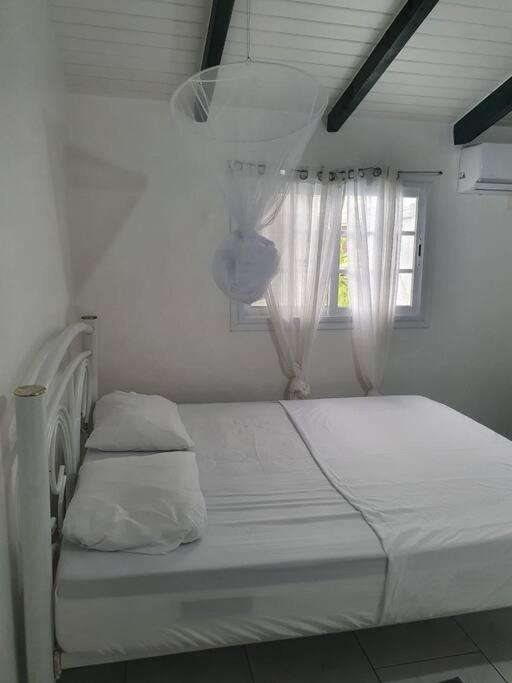 Le Sable Bleu - Evasion Tropicale A Sainte-Anne - Plage 5Min - Piscine - Parking - Logement Climatise - Vue Sur Les Palmiers - Parfait Pour Sejours En Famille Ou Entre Amis Экстерьер фото