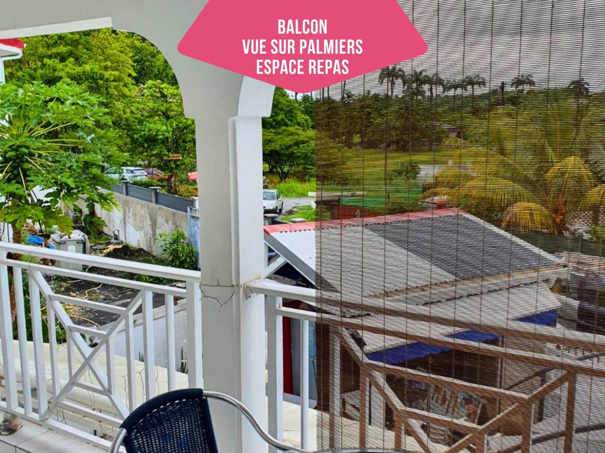 Le Sable Bleu - Evasion Tropicale A Sainte-Anne - Plage 5Min - Piscine - Parking - Logement Climatise - Vue Sur Les Palmiers - Parfait Pour Sejours En Famille Ou Entre Amis Экстерьер фото