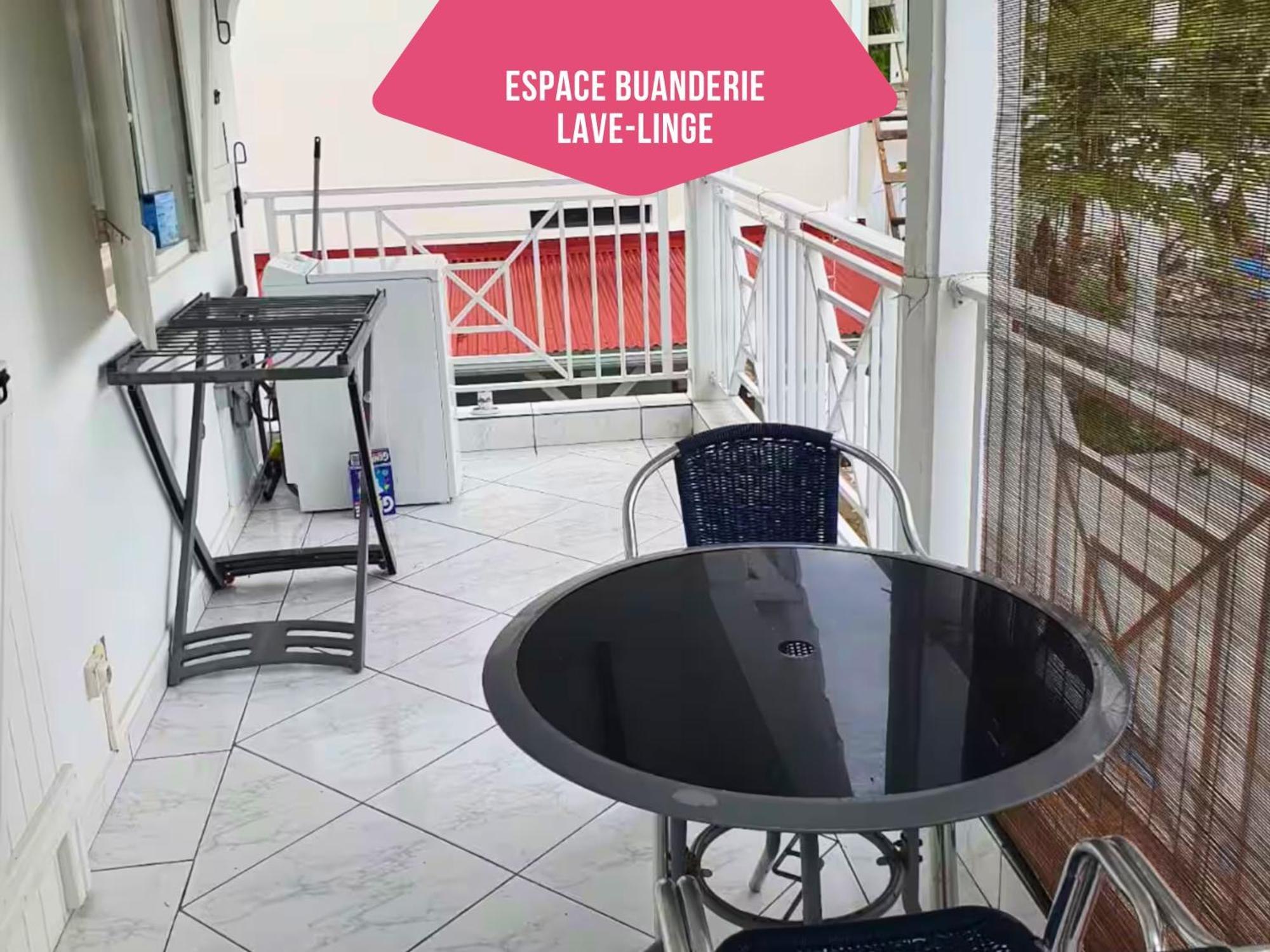 Le Sable Bleu - Evasion Tropicale A Sainte-Anne - Plage 5Min - Piscine - Parking - Logement Climatise - Vue Sur Les Palmiers - Parfait Pour Sejours En Famille Ou Entre Amis Экстерьер фото